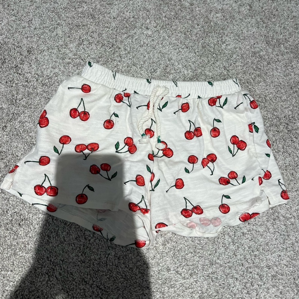 Zara Girls Cherry Shorts